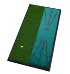 Practice Mat with Swing Path Indicator
