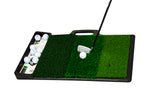JEF World of Golf 3-Tier Practice Mat w/ Ball Tray