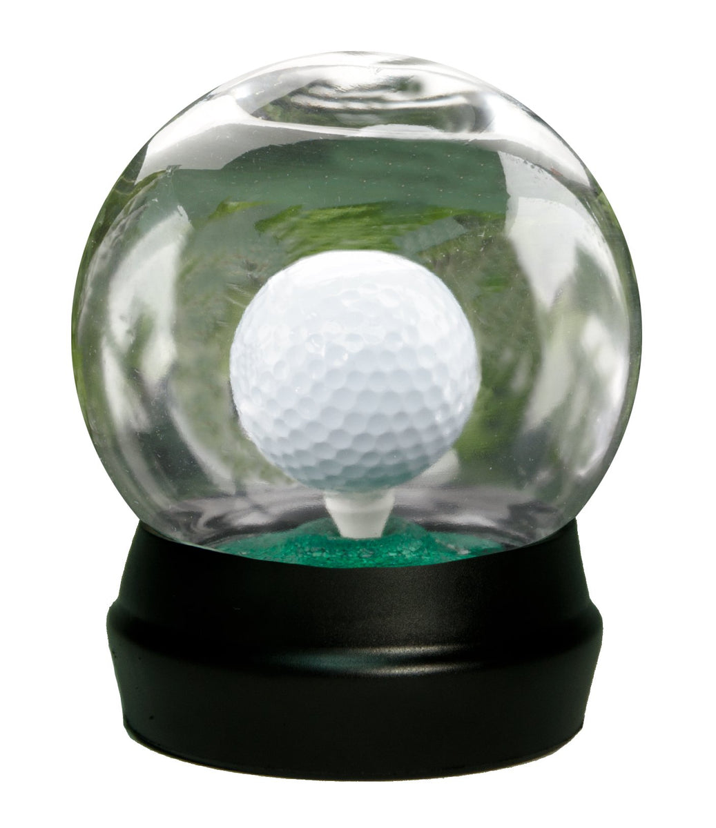 Clubhouse Collection Golf Ball Water Globe Challenge Golf Gifts