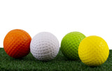 JEF World of Golf 24 Foam Practice Balls in Metal Range Bucket